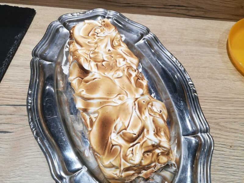 Cliquez pour zoomer ! Bûche au citron meringuée Thermomix par Angychoco