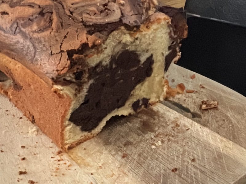 Cliquez pour zoomer ! Marbré au chocolat Thermomix par Marinou Carrou 🥑