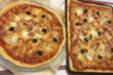 Cliquez pour zoomer ! Pâte à pizza au Thermomix