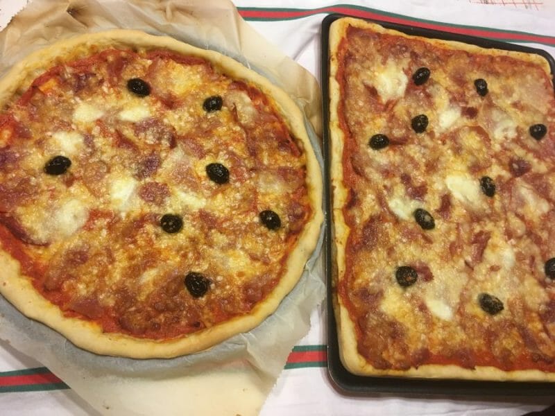 Pâte à pizza au Thermomix Cookomix