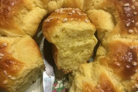 Cliquez pour zoomer ! Brioche mousseline au Thermomix