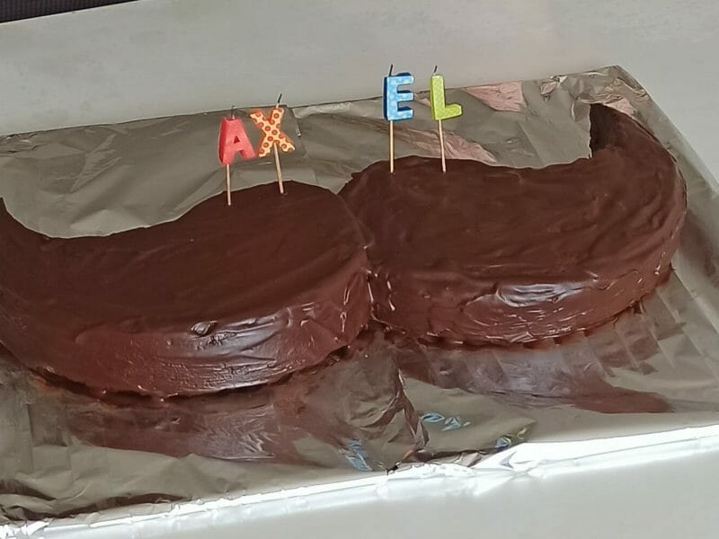 Cliquez pour zoomer ! Gâteau au chocolat des écoliers Thermomix par Veronique Marie