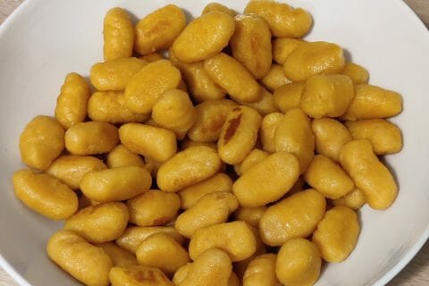 Cliquez pour zoomer ! Gnocchis de potiron Thermomix par Veronique Marie