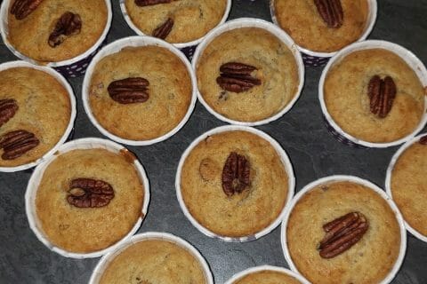 Cliquez pour zoomer ! Muffins noix de pécan  et pépites de chocolat Thermomix par ryamah221