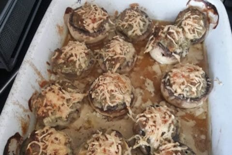 Cliquez pour zoomer ! Champignons farcis Thermomix par Marie