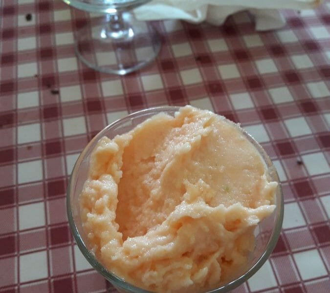 Sorbet melon au Thermomix Cookomix