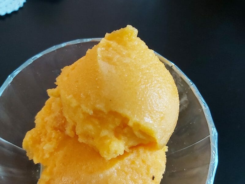 Cliquez pour zoomer ! Sorbet à la clémentine Thermomix par Marie
