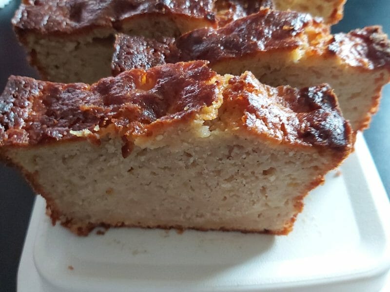 Cliquez pour zoomer ! Cake pommes yaourt Thermomix par Marie