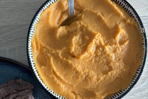 Cliquez pour zoomer ! Purée de patates douces Thermomix par fumocook