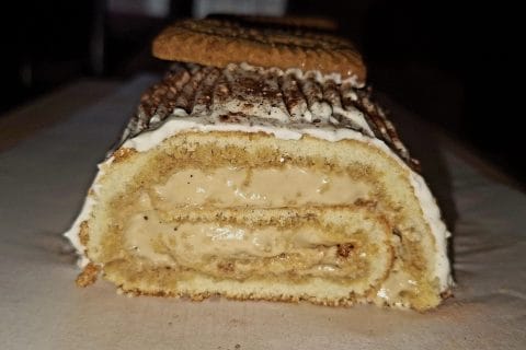 Cliquez pour zoomer ! Bûche Tiramisu Thermomix par alisson59000