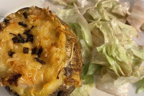 Cliquez pour zoomer ! Pommes de terre farcies à la purée d’endives et aux lardons Thermomix par lenny90