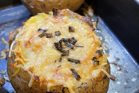 Cliquez pour zoomer ! Pommes de terre farcies à la purée d’endives et aux lardons Thermomix par lenny90