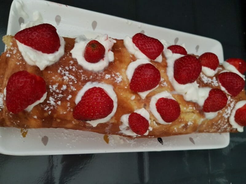 Cliquez pour zoomer ! Fraisier roulé Thermomix par Veronique_1