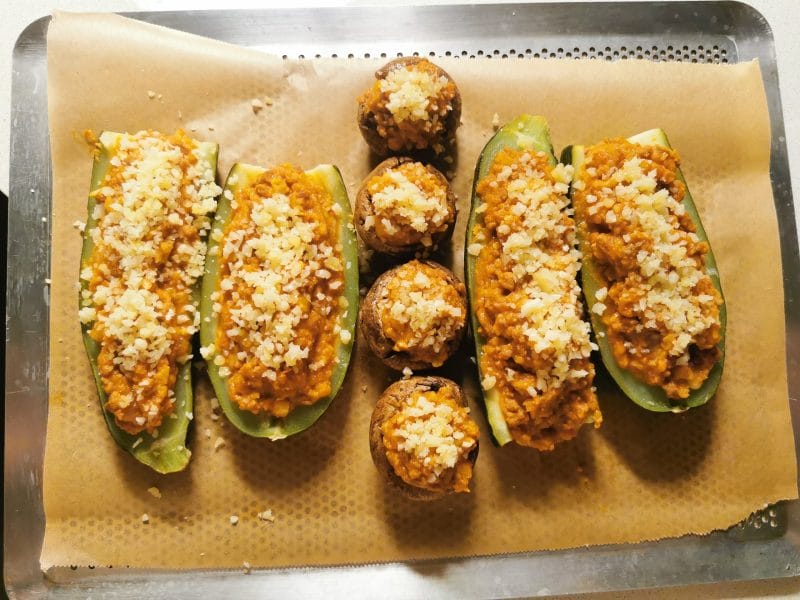 Cliquez pour zoomer ! Courgettes farcies à la viande hachée Thermomix par lawig