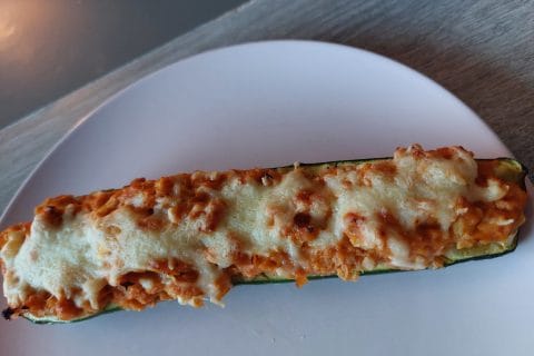 Cliquez pour zoomer ! Courgettes farcies au thon Thermomix par angelique_832