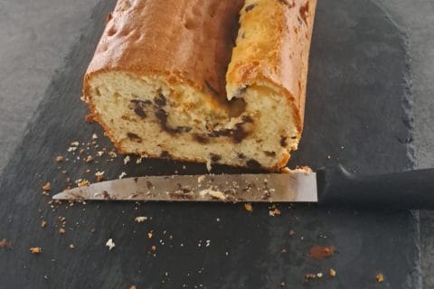 Cliquez pour zoomer ! Cake à la ricotta et aux pépites de chocolat Thermomix par christine_707