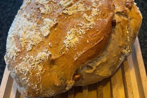 Cliquez pour zoomer ! Pain à la bière et aux noix Thermomix par Noëlle