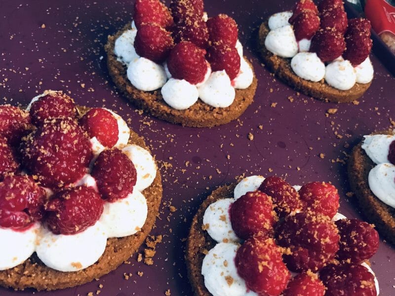 Cliquez pour zoomer ! Tarte aux fraises sans cuisson Thermomix par Fanny220191