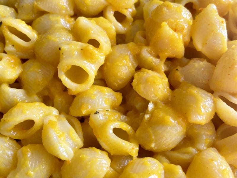 Cliquez pour zoomer ! Fusilli à la crème de potimarron et gorgonzola Thermomix par honolulu03