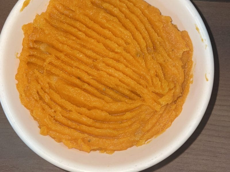 Cliquez pour zoomer ! Purée de pommes de terre et patates douces Thermomix par honolulu03