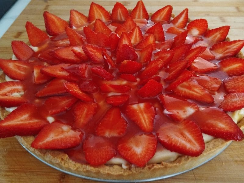 Cliquez pour zoomer ! Tarte aux fraises Thermomix par msilvia3