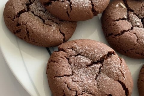 Cliquez pour zoomer ! Craquelés au chocolat Thermomix par nougat38c@