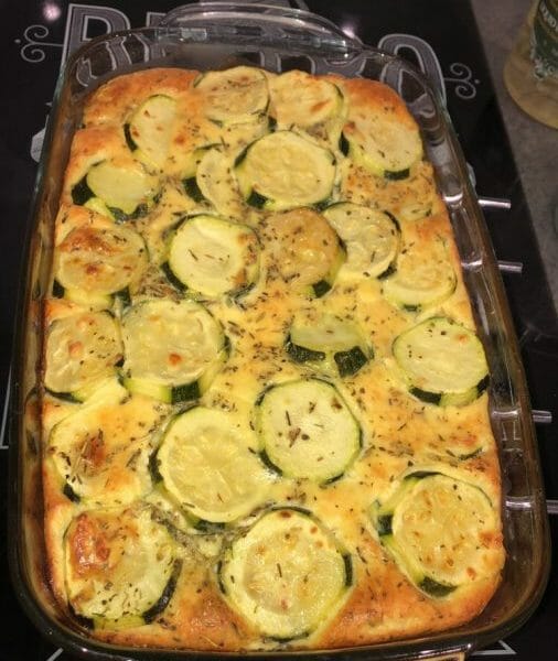 Cliquez pour zoomer ! Clafoutis courgettes et feta Thermomix par nougat38c@