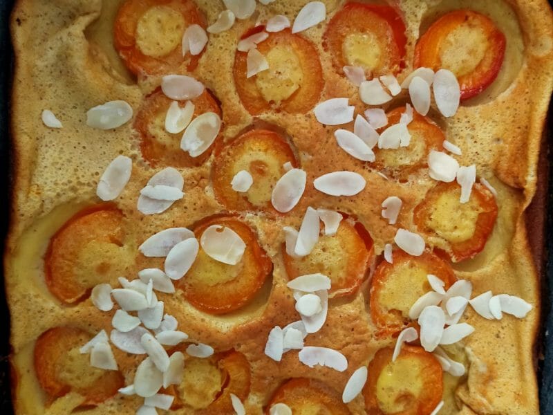 Cliquez pour zoomer ! Clafoutis aux abricots Thermomix par Marie_4