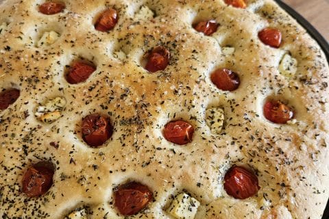 Cliquez pour zoomer ! Focaccia Thermomix par Valouval