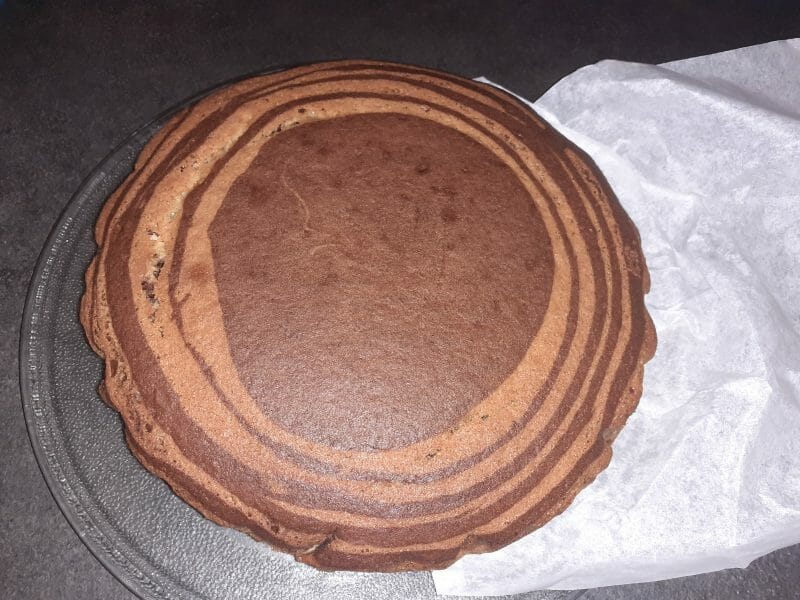 Cliquez pour zoomer ! Marbré au chocolat Thermomix par Valouval
