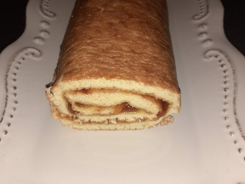 Cliquez pour zoomer ! Roulé au nutella Thermomix par Valouval