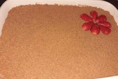 Cliquez pour zoomer ! Tiramisu aux framboises au Thermomix