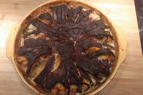 Cliquez pour zoomer ! Tian de légumes et mozarella au Thermomix