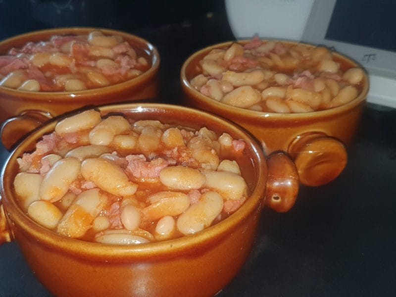 Cliquez pour zoomer ! Haricots blancs à la Toulousaine Thermomix par Doudoune57