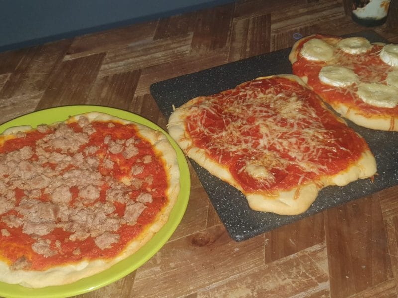 Cliquez pour zoomer ! Pizza au thon et aux olives Thermomix par Doudoune57