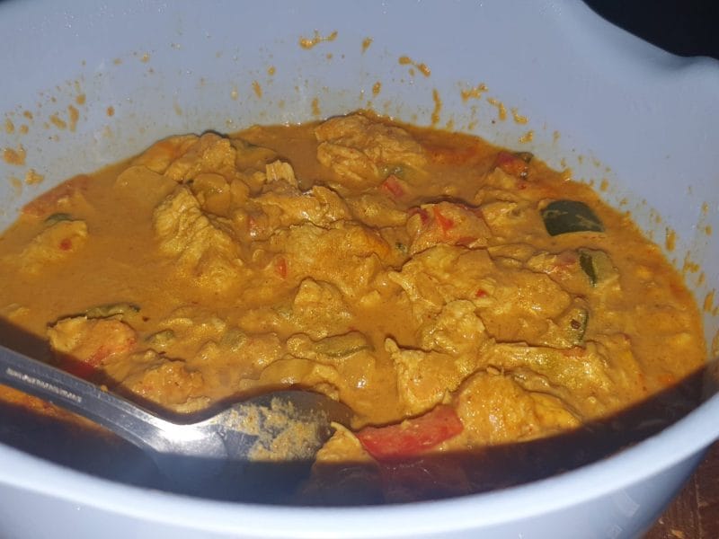 Cliquez pour zoomer ! Dinde massalé coco Thermomix par Doudoune57