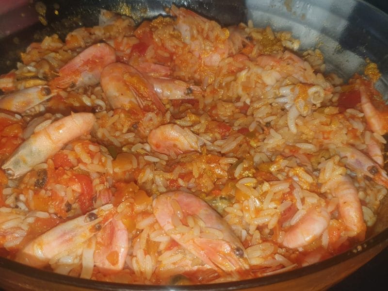 Cliquez pour zoomer ! Paella Thermomix par Doudoune57