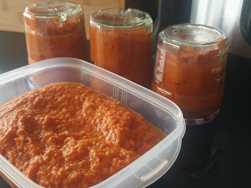 Cliquez pour zoomer ! Sauce tomate aux carottes et au basilic Thermomix par Doudoune57