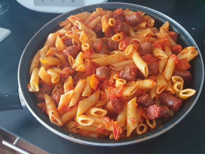 Cliquez pour zoomer ! Penne sauce arrabbiata Thermomix par Doudoune57