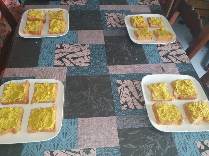 Cliquez pour zoomer ! Club sandwich poulet curry Thermomix par Doudoune57