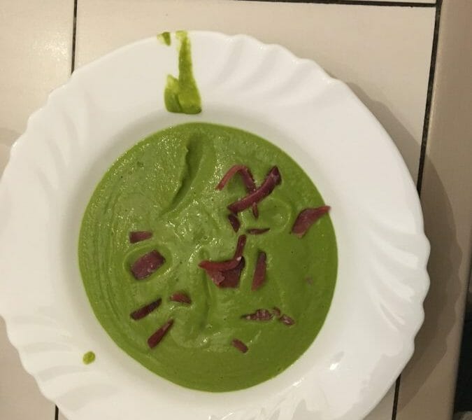 Cliquez pour zoomer ! Velouté de petits pois Thermomix par jualcl