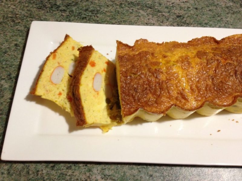 Terrine de macédoine et surimi au Thermomix Cookomix