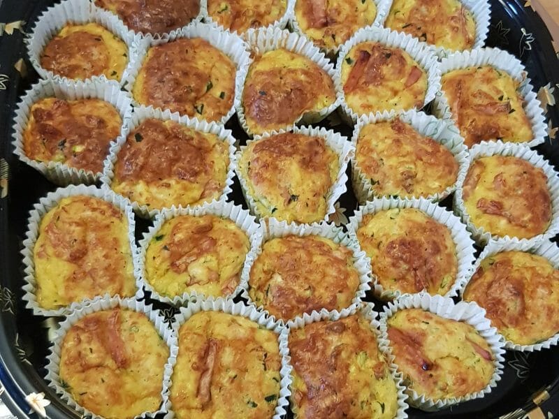 Cliquez pour zoomer ! Bouchées courgettes mozzarella Thermomix par Linny