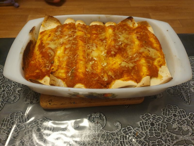 Cliquez pour zoomer ! Enchiladas au poulet Thermomix par Linny