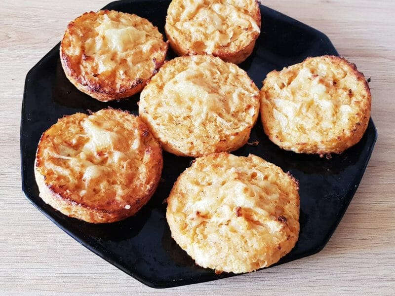 Cliquez pour zoomer ! Croquettes de chou-fleur au jambon cru Thermomix par Linny