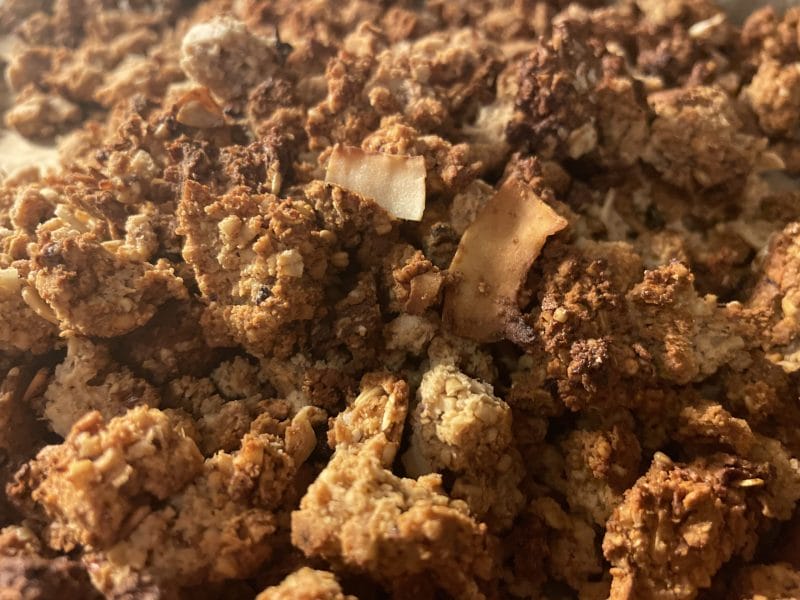 Cliquez pour zoomer ! Granola dattes et banane Thermomix par karine_gl