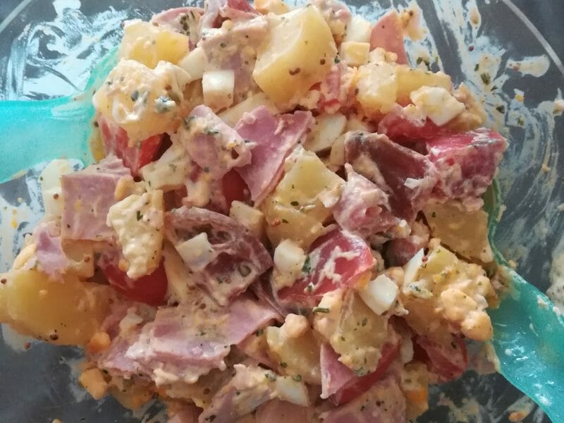 Cliquez pour zoomer ! Salade piémontaise Thermomix par notaphinou