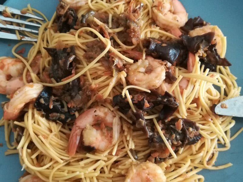 Cliquez pour zoomer ! Nouilles chinoises Thermomix par notaphinou