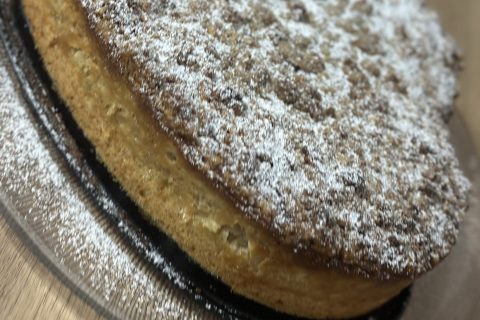 Cliquez pour zoomer ! Tarte aux pommes façon crumble Thermomix par sasourdb