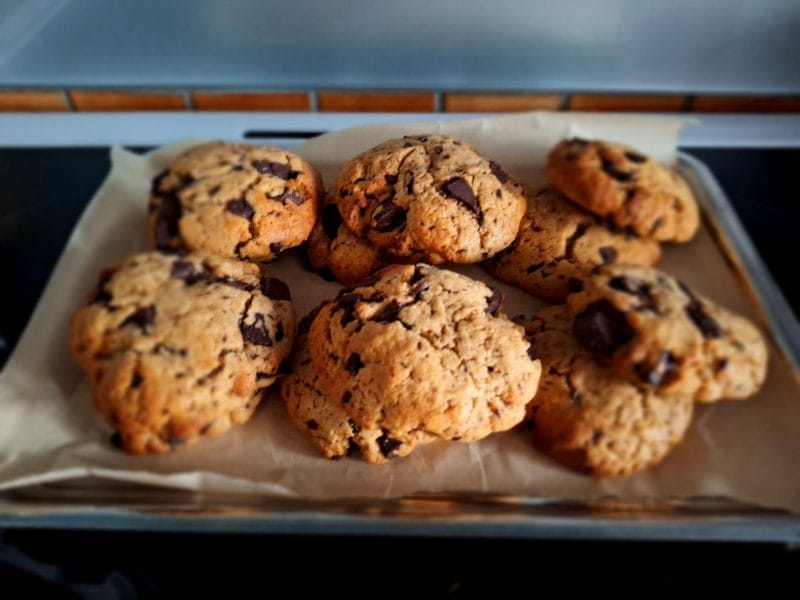 Cliquez pour zoomer ! Cookies beurre de cacahuète et pépites de chocolat Thermomix par manue_64